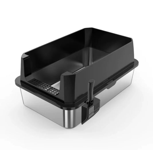 Stainless Open Litter Box