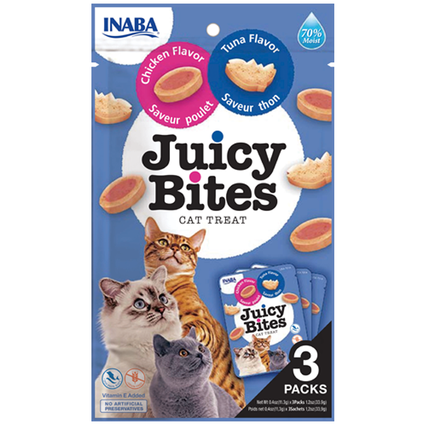 INABA Juicy Bites Chicken & Tuna
