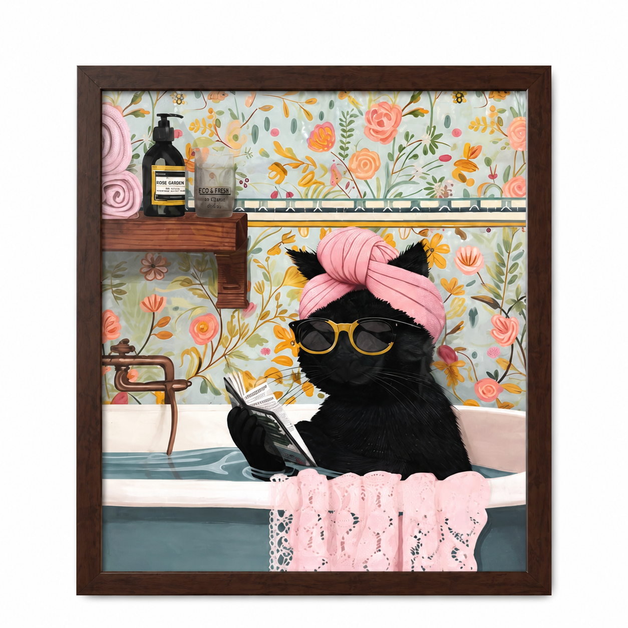 Framed Cat Picture 18