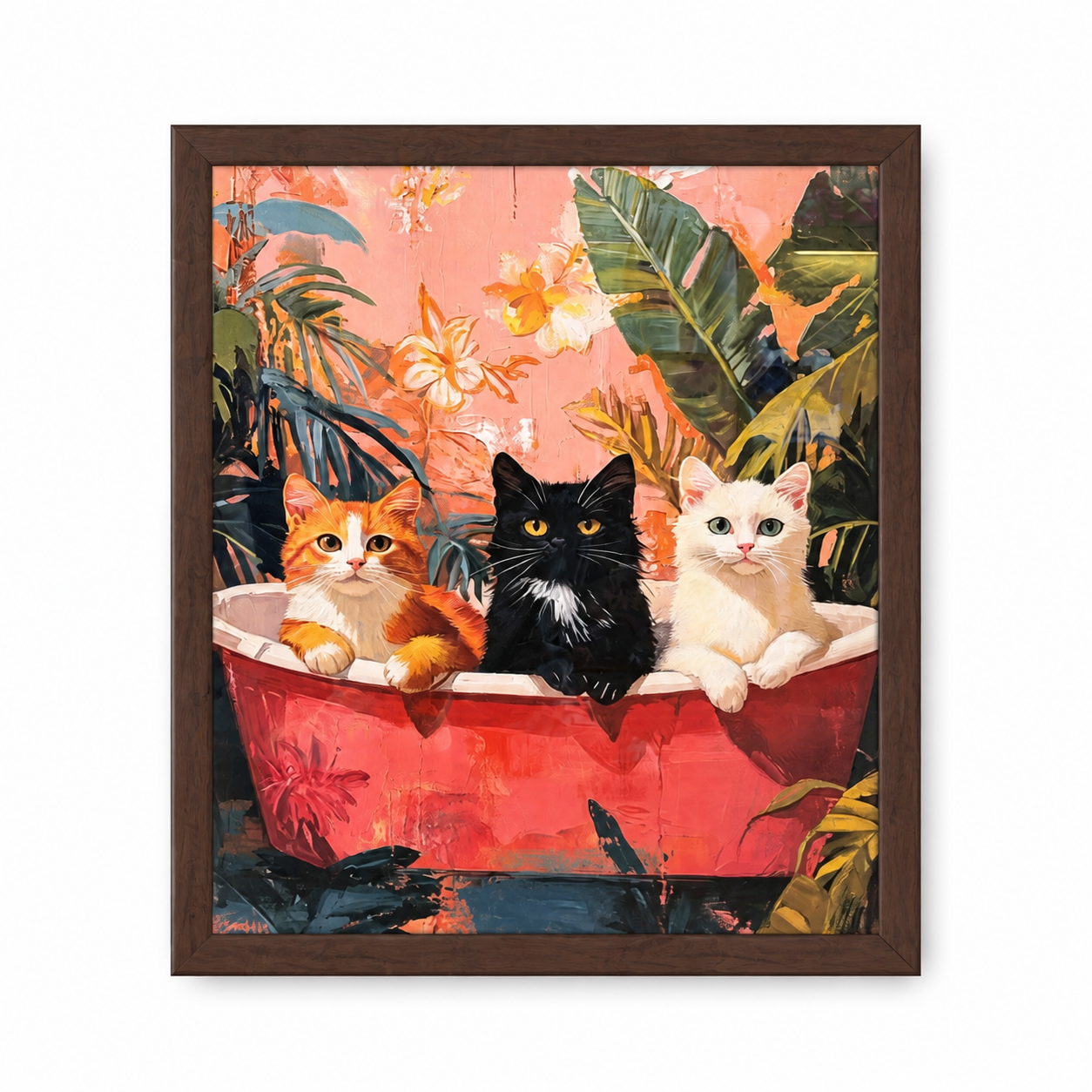 Framed Cat Picture 23