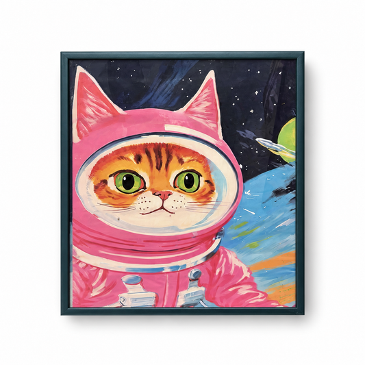 Framed Cat Picture 24