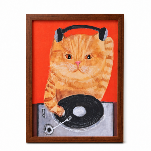 Framed Cat Picture 3