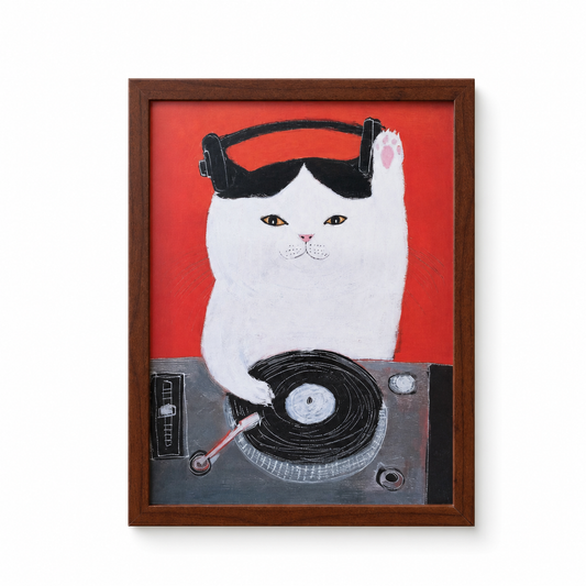 Framed Cat Picture 5