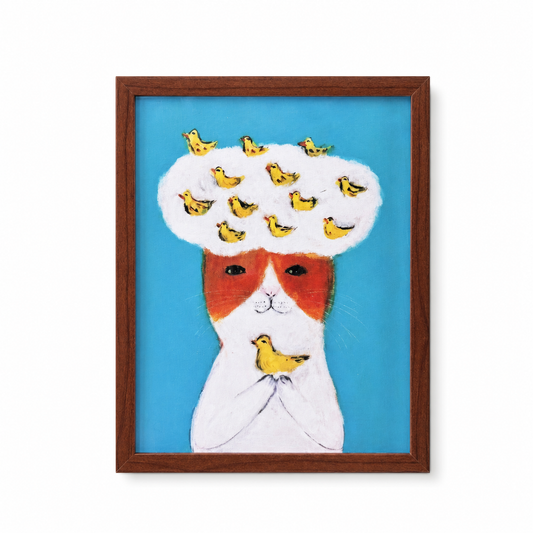 Framed Cat Picture 6