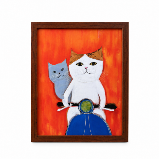 Framed Cat Picture 7