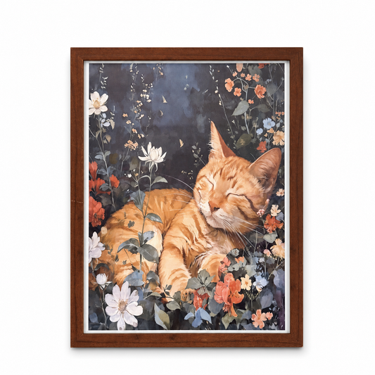 Framed Cat Picture 9