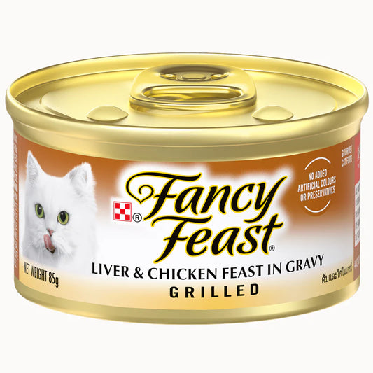 Purina Fancy Feast Liver & Chicken Feast In Gravy