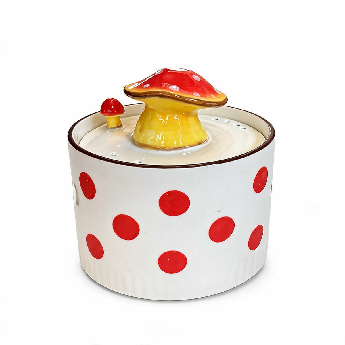 Mushroom Ceramic Water Fountain