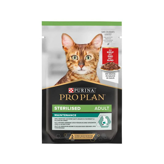 Purina Pro Plan Sterilized Wet Food - Beef